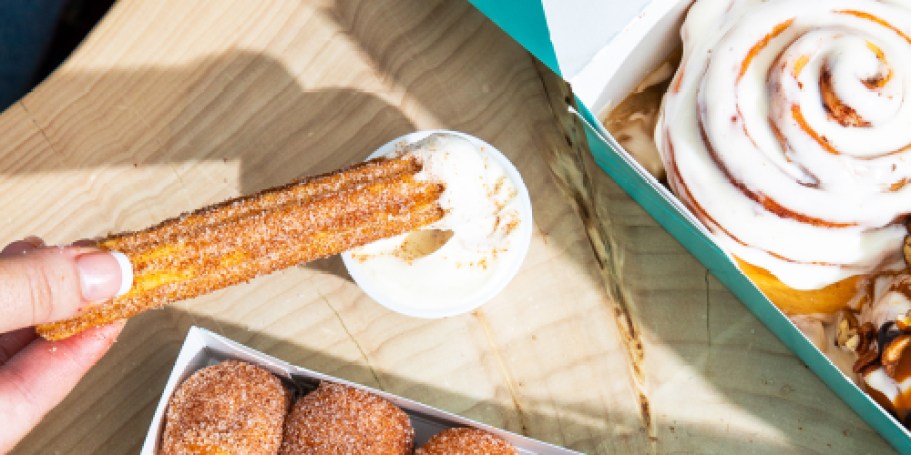 BOGO FREE Cinnabon Churros