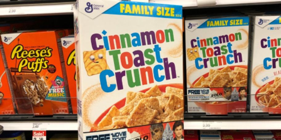 Family-Size Cinnamon Toast Crunch Cereal Just $3 Shipped on Amazon