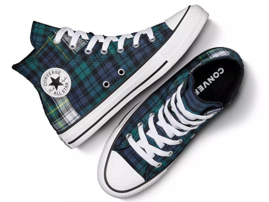 Converse Chuck Taylor All Star Big Kids' Plaid Shoes