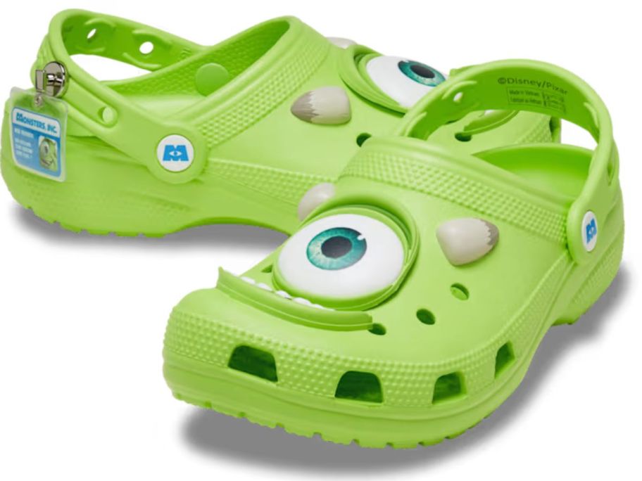 Crocs Monsters Inc. Mike Classic Clogs stock image