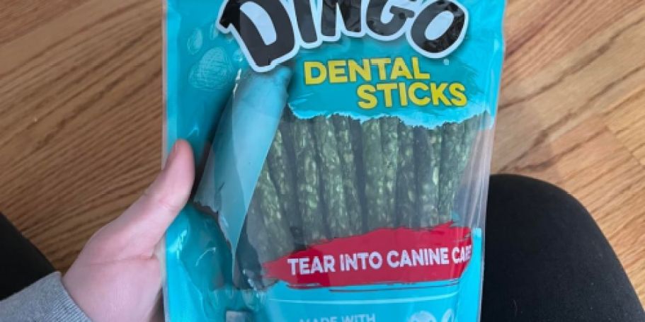 TWO Dingo Dog Tartar & Breath Dental Treats Just $5 Shipped on Amazon