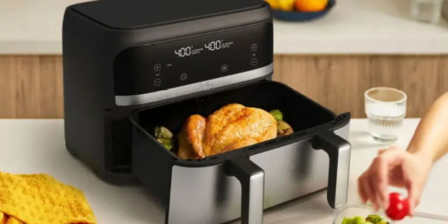 Bella Pro Touchscreen Air Fryer w/ Dual Basket Just $34.99 Shipped (Reg. $100) – Today Only!