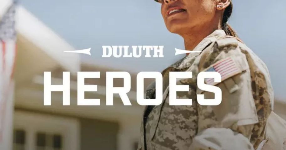 Duluth Heroes sign 