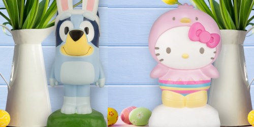 Easter Blow Molds Only $14.98 on Walmart.online | Bluey, Hello Kitty, & More!