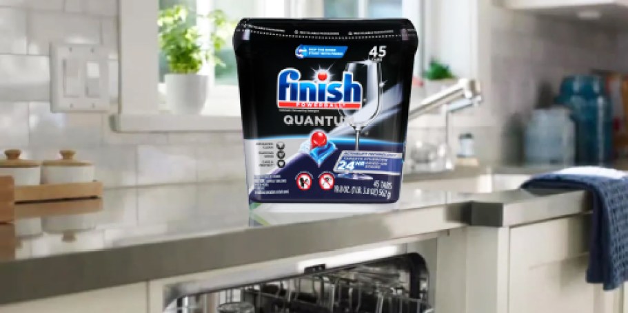 Finish Dishwasher Detergent Pods 45-Count Just $7 After Walmart Cash (Regularly $13)