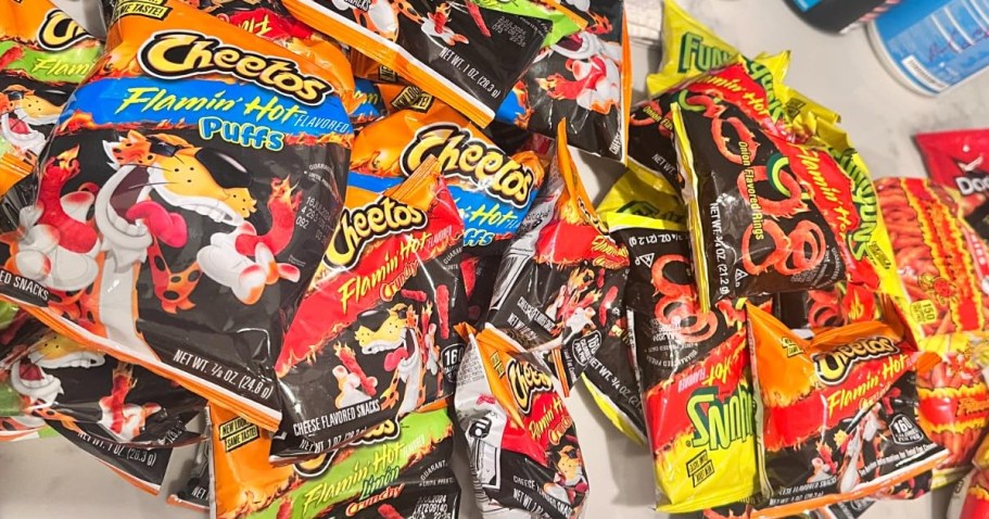 Frito-Lay Flamin’ Hot 40-Count Variety Pack Only $11.55 Shipped on Amazon + More