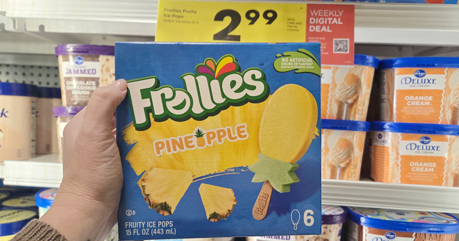 Frollies Pineapple at Kroger