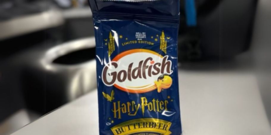 Harry Potter Butterbeer Goldfish Available NOW | Just $2.50 on Target.online