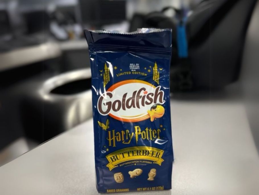 Harry Potter Butterbeer Goldfish Available NOW | Just $2.50 on Target.online