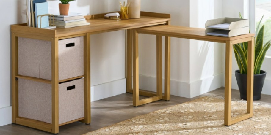 Better Homes & Gardens L-Shaped Desk Only $88 Shipped on Walmart.online