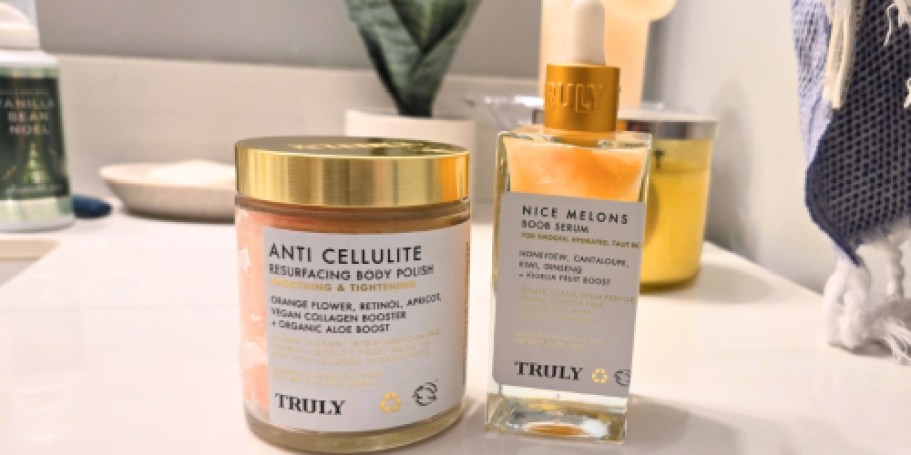 Truly Beauty Body Polishes & Serum from $6 on Ulta.online (Regularly $33)