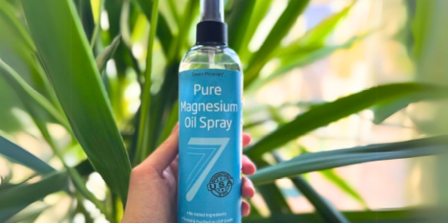 Viral Magnesium Oil Spray Only $11.86 Shipped on Amazon | Thousands of 5-Star Reviews