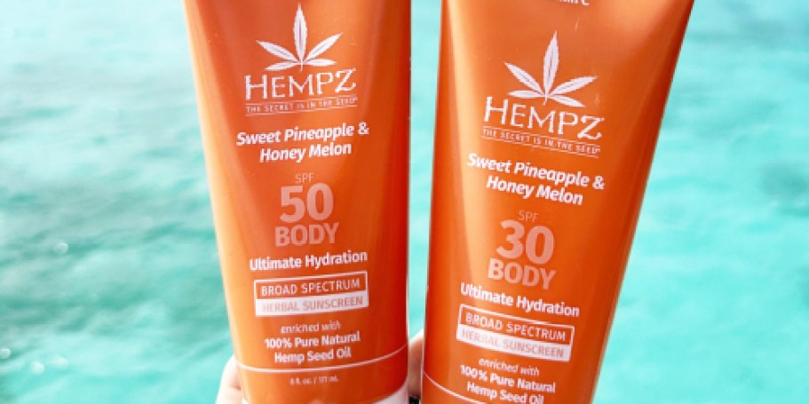 Hempz Sunscreen Only $4.75 Shipped on Amazon (Regularly $17)