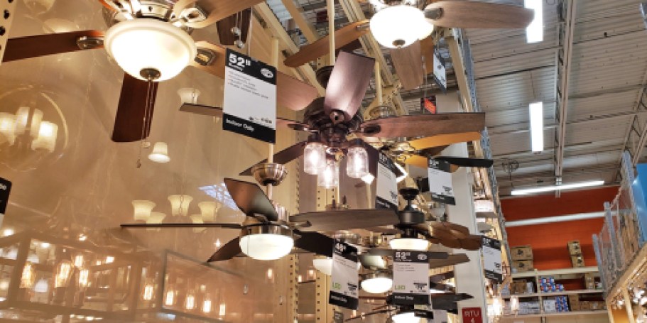 Up to 50% Off Home Depot Ceiling Fans + Free Shipping | Prices from $82.97 Shipped