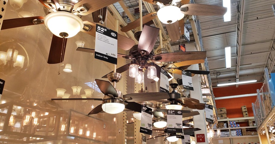 Up to 50% Off Home Depot Ceiling Fans + Free Shipping | Prices from $82.97 Shipped