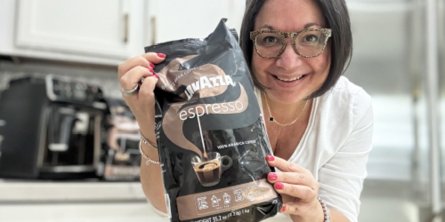 Lavazza Espresso Whole Bean Coffee 2lb Bag Only $9.73 Shipped on Amazon (Reg. $18)