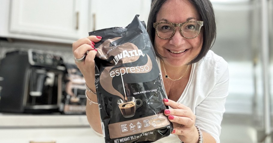 Lavazza Espresso Whole Bean Coffee 2lb Bag Only $9.73 Shipped on Amazon (Reg. $18)