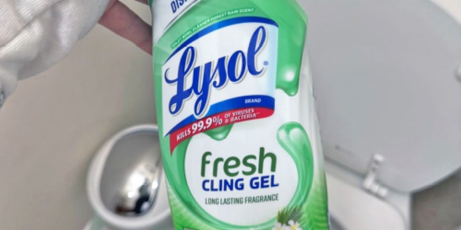 Lysol Toilet Bowl Cleaner Only $1.82 Shipped on Amazon