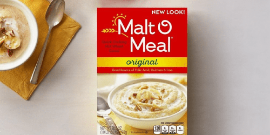 Malt O Meal Hot Wheat Cereal Only $3.70 Shipped on Amazon