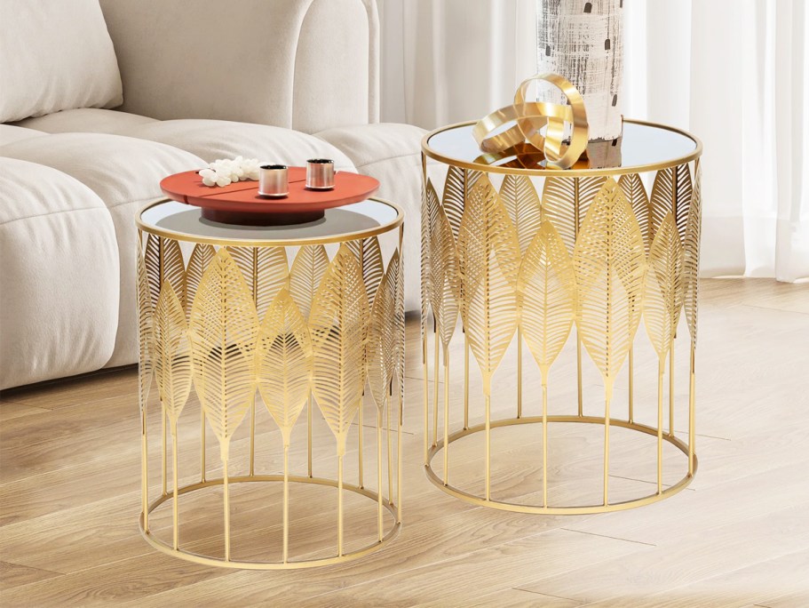 Up to 70% Off Wayfair Furniture + Free Shipping | Metal End Tables Set Only $66.59 Shipped