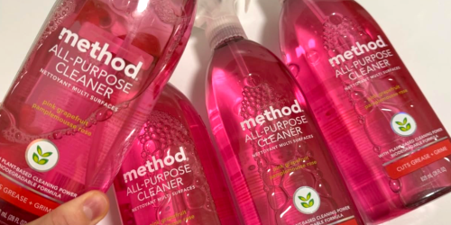 Method All-Purpose Cleaner Spray 4-Pack Just $11 Shipped on Amazon