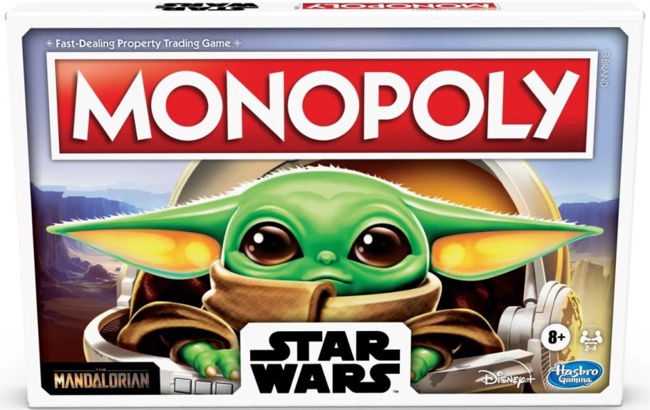 star wars the child monopoly game box