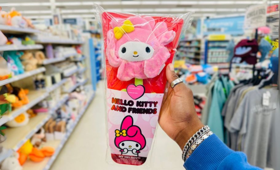 Hello Kitty Plush Flowers Only $7.99 on Amazon | Cute Easter Basket Filler