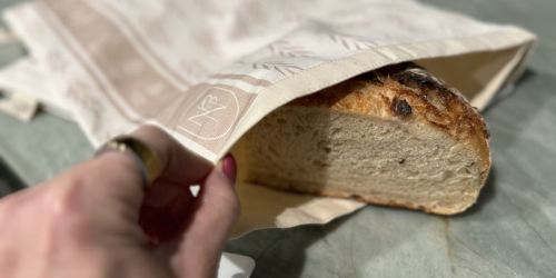 These Reusable Beeswax Bread Bags Keep Your Bread Fresher Longer (+ Exclusive Savings)