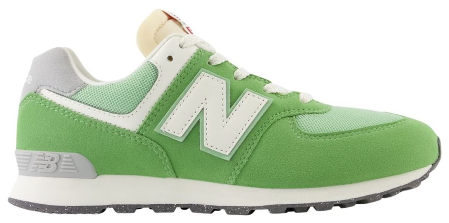 New Balance Boy's Grade School 574 Shoes stock image