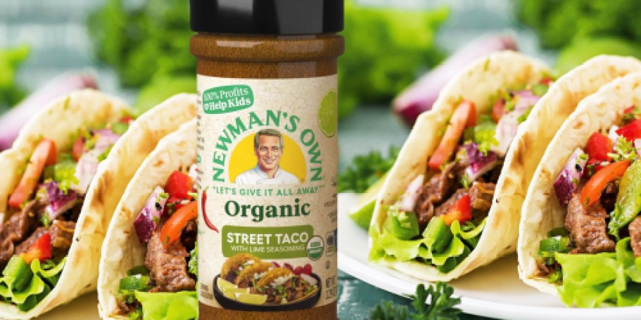 Newman’s Own Organic Taco Seasoning Just $3 Shipped on Amazon (Regularly $7)