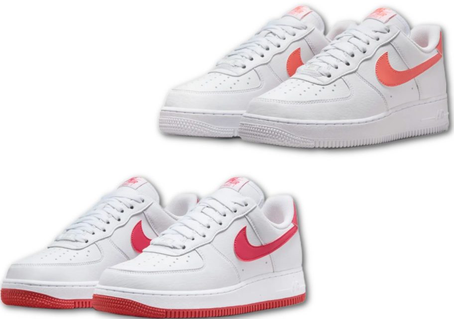 Stock images of two Nike Air Force 1 '07 Next Nature Women's Shoes