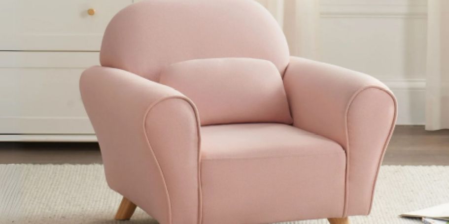 Kids Accent Chairs Only $49.86 Shipped on Walmart.online (Reg. $68) | Perfect for a Nursery!