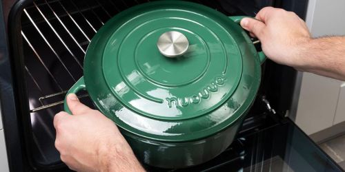 Cast Iron Dutch Oven Only $34.99 Shipped on Amazon (Budget-Friendly Le Creuset Alternative)