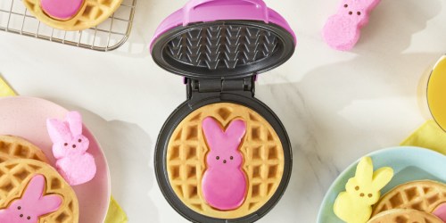 Dash x Peeps Mini Waffle Maker Just $10.83 on Kohls.online (Regularly $20)