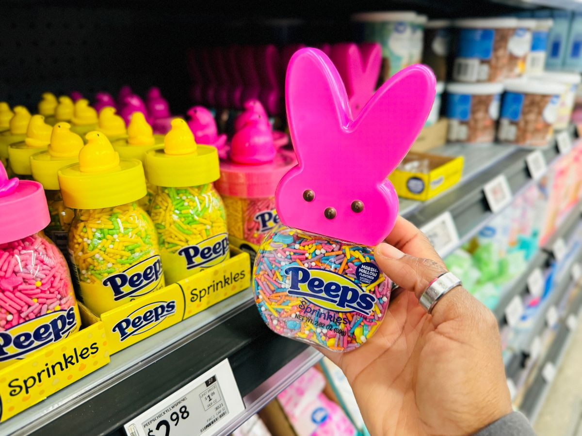 NEW Duncan Hines Peeps Cake Mixes, Frosting, & Sprinkles at Walmart