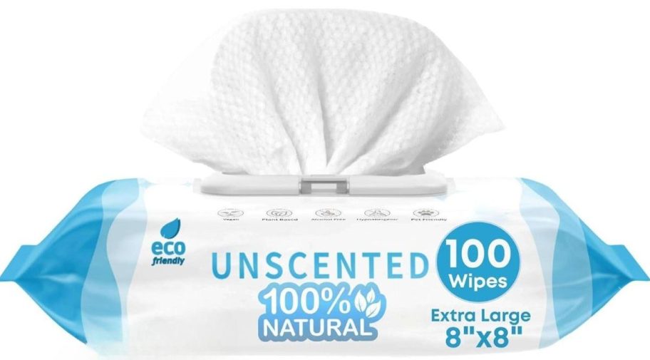 Petazy Pet Wipes 100-Count stock image