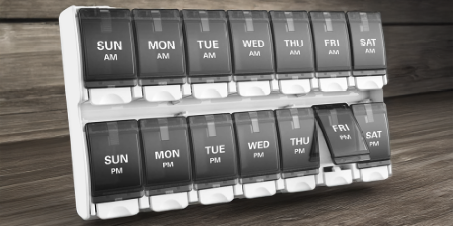 Weekly Pill Organizer ONLY $4.99 on Amazon