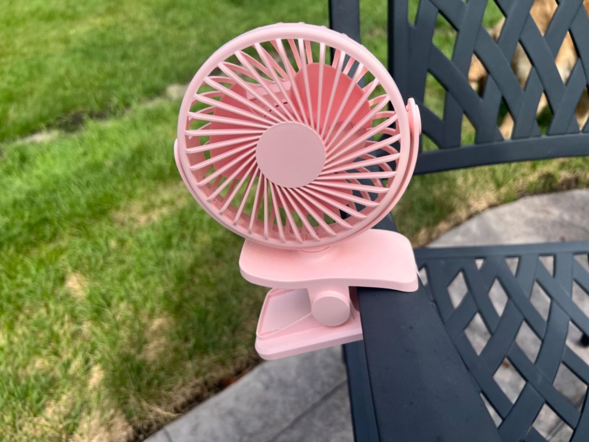 Rechargeable Portable Clip-On Fan Just $7 Shipped for Amazon Prime Members (Reg. $16)