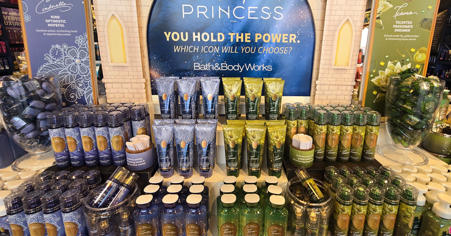 Bath & Body Works Disney Princess Collection on Sale | Save on Body Care, Candles, & More!