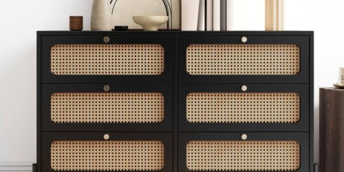 70% Off Home Depot Furniture + Free Delivery | Rattan Dresser Only $239 Shipped (Reg. $518)