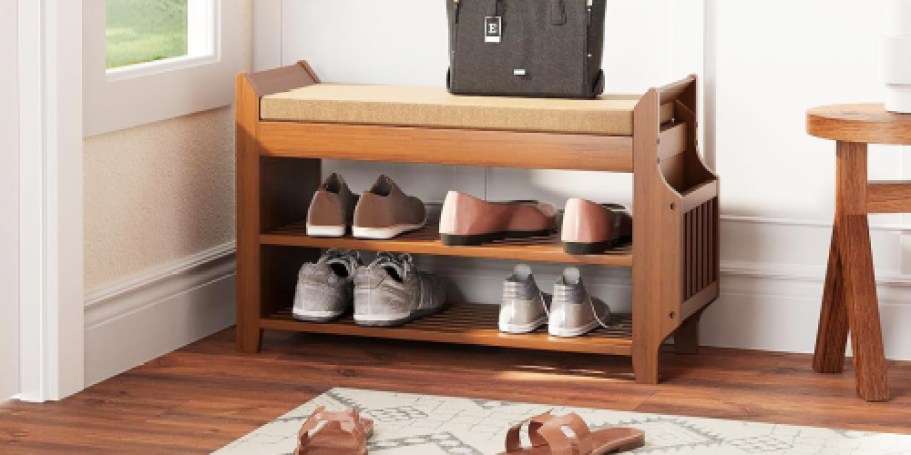 Up to 70% Off Wayfair Furniture + Free Shipping | Shoe Storage Bench Just $68 Shipped