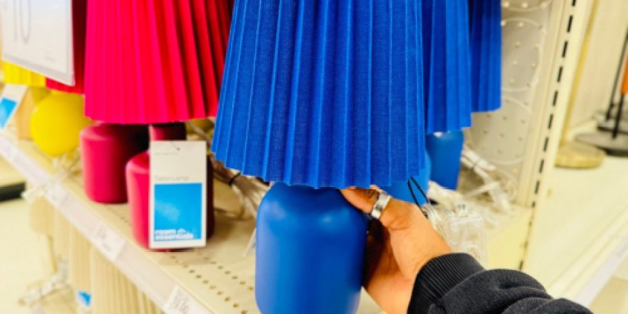 Target Mini Table Lamps Only $7 | Lots of Fun Styles & Colors!