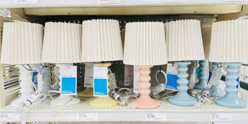 Target Mini Table Lamps Only $7 | SO Many Styles & Colors!