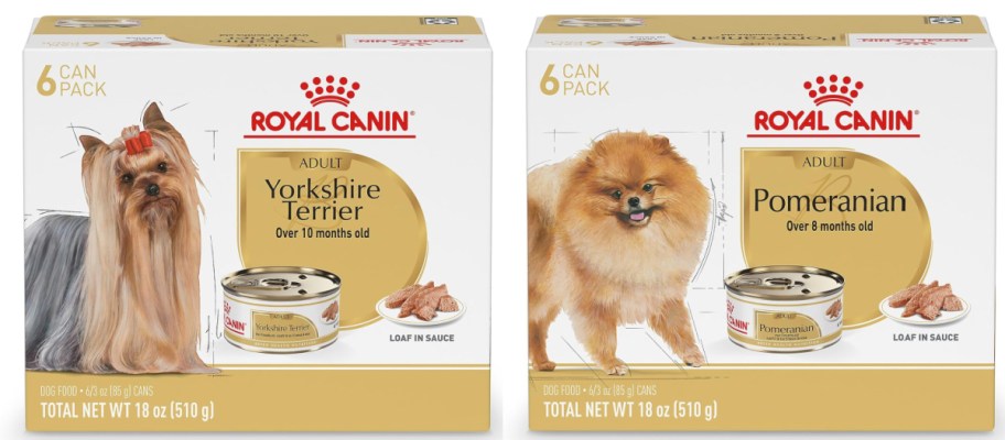 Royal Canin Yorkshire Terrier Adult Breed Wet Dog Food 3oz Can 6 Pack