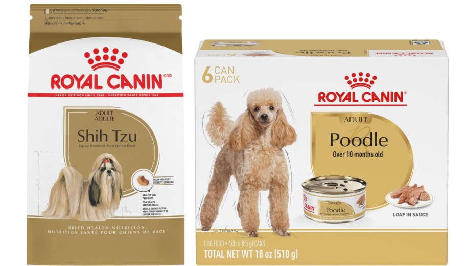 Royal Canin dog food for shih Tzu and Poodle