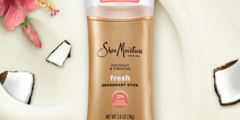 SheaMoisture Fresh Deodorant Only $4.97 After Walmart Cash (Regularly $10)