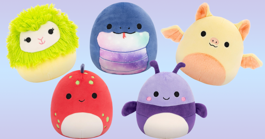 Squishmallows 10-Piece Set $26.50 on Amazon (Reg. $45) – Just $2.65 Per Plush!