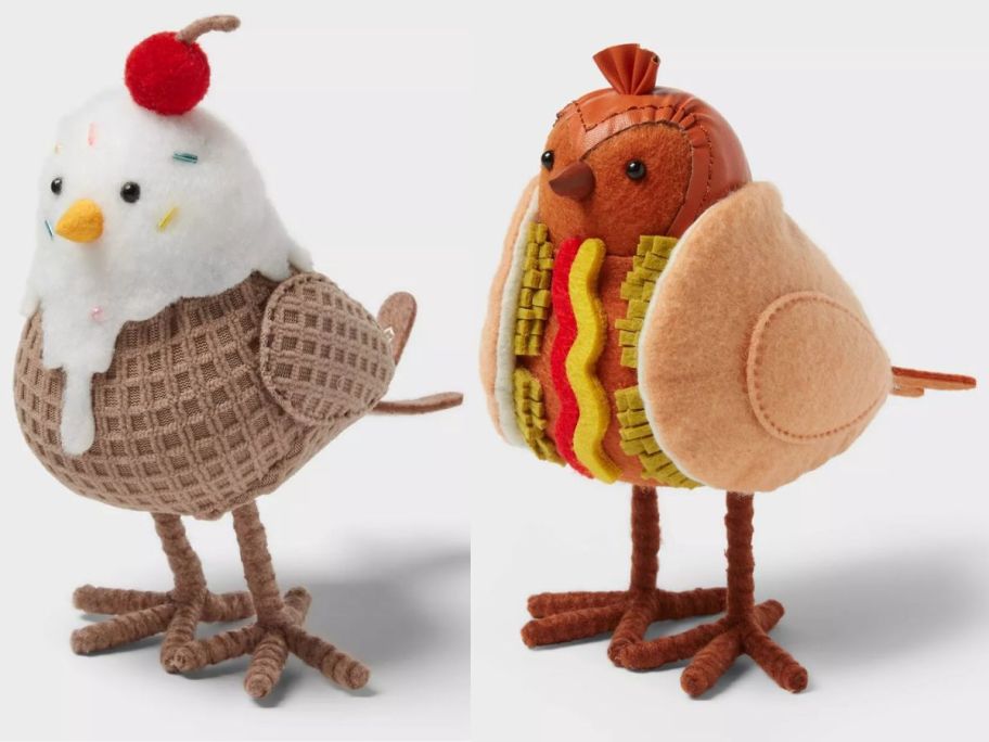 Sun Squad Featherly Friends Ice Cream & Hot Dog