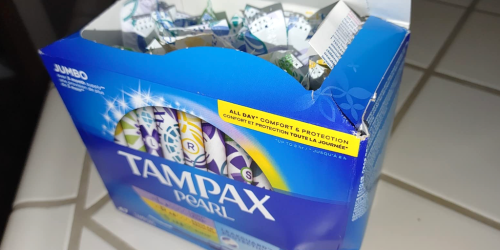 Tampax Tampons 94-Count Pack Only $15 Shipped on Amazon (Reg. $20)