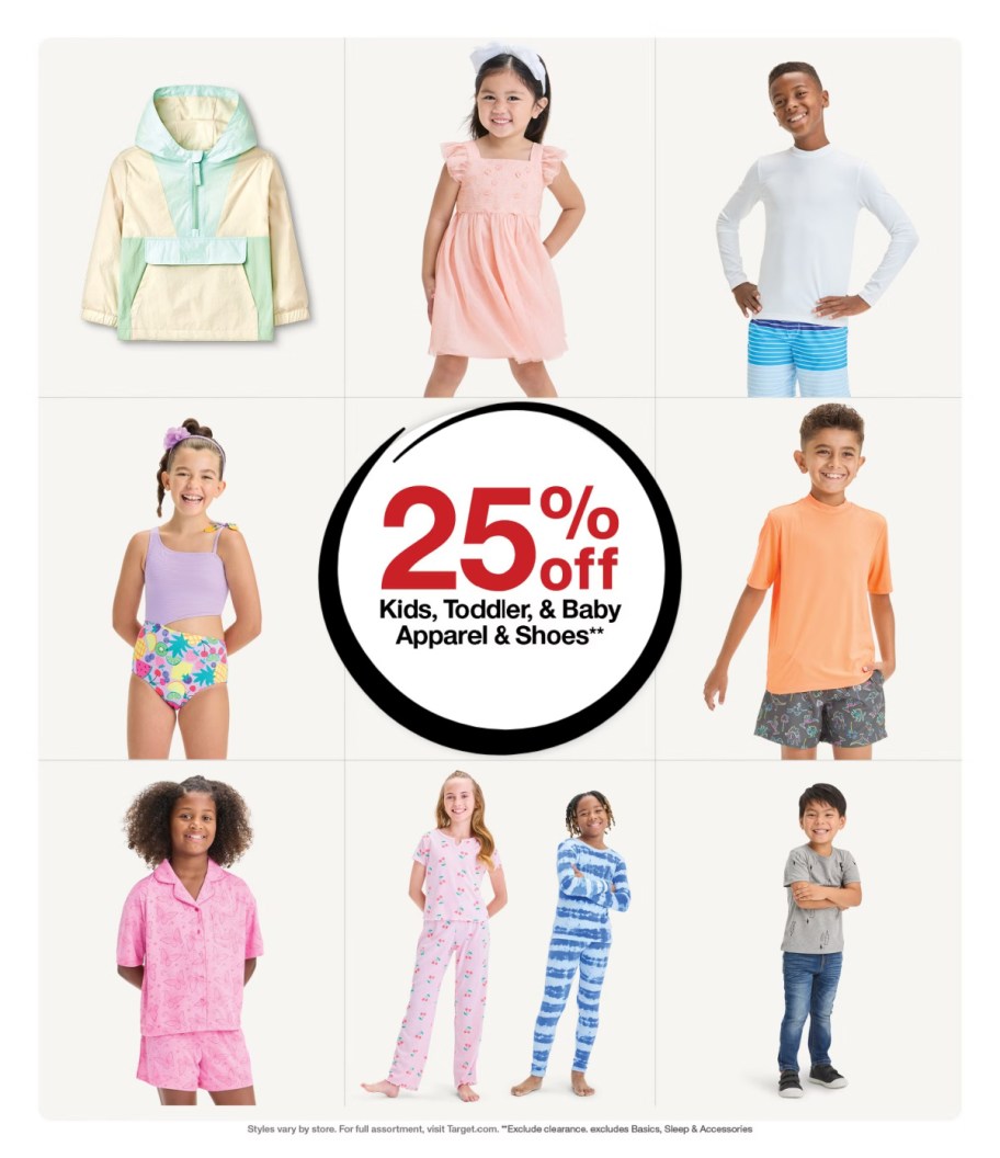 page from Target ad